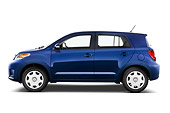 AUT 43 IZ0135 01
2010 Scion xD Blue Profile View Studio