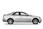AUT 43 IZ0143 01
2013 Cadillac CTS Silver Profile View Studio