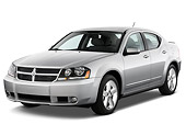 AUT 43 IZ0148 01
2010 Dodge Avenger R/T Silver 3/4 Front View Studio