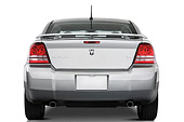 AUT 43 IZ0151 01
2010 Dodge Avenger R/T Silver Rear View Studio