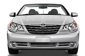 AUT 43 IZ0155 01
2009 Chrysler Sebring Convertible Silver Head On View Studio