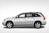 AUT 43 IZ0166 01
2008 Chrysler Pacifica Silver Profile View Studio