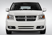 AUT 43 IZ0169 01
2010 Dodge Grand Caravan SXT White Head On View Studio