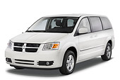 AUT 43 IZ0172 01
2010 Dodge Grand Caravan SXT White 3/4 Front View Studio
