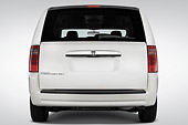 AUT 43 IZ0175 01
2010 Dodge Grand Caravan SXT White Rear View Studio
