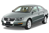 AUT 43 IZ0230 01
2008 Volkswagen Passat Sedan Gray 3/4 Front View Studio