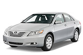 AUT 43 IZ0231 01
2009 Toyota Camry XLE Silver 3/4 Front View Studio