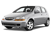 AUT 43 IZ0239 01
2008 Chevrolet Aveo5 LS Gray 3/4 Front View Studio