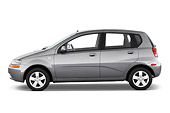 AUT 43 IZ0241 01
2008 Chevrolet Aveo5 LS Gray Profile View Studio