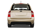 AUT 43 IZ0248 01
2009 Kia Rondo LX Champagne Rear View Studio
