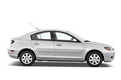 AUT 43 IZ0262 01
2009 Mazda Mazda3 Silver Profile View Studio