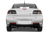 AUT 43 IZ0263 01
2009 Mazda Mazda3 Silver Rear View Studio