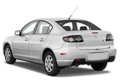 AUT 43 IZ0264 01
2009 Mazda Mazda3 Silver 3/4 Rear View Studio
