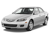 AUT 43 IZ0267 01
2008 Mazda Mazda6 Silver 3/4 Front View Studio