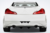 AUT 43 IZ0284 01
2009 Infiniti G37 Sport 6MT White Rear View Studio