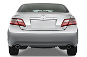 AUT 43 IZ0298 01
2009 Toyota Camry XLE Silver Rear View Studio