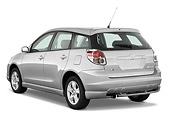 AUT 43 IZ0480 01
2008 Toyota Matrix Silver 3/4 Rear View Studio
