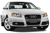 AUT 43 IZ0501 01
2008 Audi A4 Sedan Silver 3/4 Front View Studio