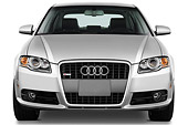 AUT 43 IZ0504 01
2008 Audi A4 Sedan Silver Front View Studio