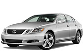 AUT 43 IZ0508 01
2010 Lexus GS460 Silver 3/4 Front View Studio