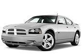 AUT 43 IZ0516 01
2010 Dodge Charger DUB Edition Silver 3/4 Front View Studio
