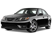 AUT 43 IZ0531 01
2010 Saab 9-3 Turbo X Black 3/4 Front View Studio