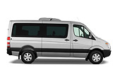 AUT 43 IZ0536 01
2010 Dodge Sprinter Passenger Van Silver Profile View Studio