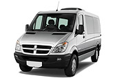 AUT 43 IZ0537 01
2010 Dodge Sprinter Passenger Van Silver 3/4 Front View Studio
