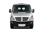 AUT 43 IZ0542 01
2010 Dodge Sprinter Passenger Van Silver Front View Studio
