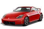 AUT 43 IZ0547 01
2008 Nissan 350Z Nismo Red 3/4 Front View Studio