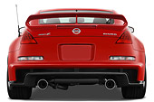 AUT 43 IZ0551 01
2008 Nissan 350Z Nismo Red Rear View Studio