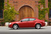 AUT 43 RK0026 01
2008 Dodge Avenger Red Profile View On Pavement