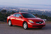 AUT 43 RK0061 01
2008 Nissan Altima 2-door Coupe Red Front 3/4 View On Pavement City