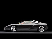 AUT 43 RK0066 02
2008 Spyker C12 Zagato Gray Profile View Studio