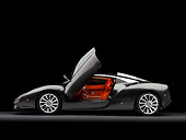 AUT 43 RK0067 01
2008 Spyker C12 Zagato Gray Profile View Studio