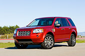 AUT 43 RK0164 01
2008 Land Rover LR2 Orange 3/4 Front View On Pavement