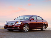 AUT 43 RK0188 01
2008 Toyota Avalon LTD Burgundy 3/4 Front View By Water