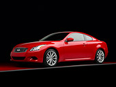 AUT 43 RK0199 01
2008 Infiniti G37 Sport 6MT Red 3/4 Front View Studio