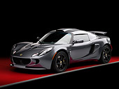 AUT 43 RK0240 01
2008 Lotus Exige S 240 Gray 3/4 Front View Studio
