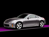 AUT 43 RK0259 01
2008 Nissan 350Z Touring Gray 3/4 Front View Studio