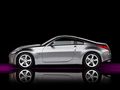 AUT 43 RK0273 01
2008 Nissan 350Z Touring Silver Profile View Studio