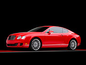 AUT 43 RK0282 01
2008 Bentley Continental GT Speed Red 3/4 Front View Studio