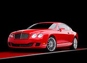 AUT 43 RK0284 01
2008 Bentley Continental GT Speed Red 3/4 Front View Studio