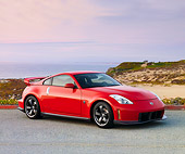 AUT 43 RK0298 01
2008 Nissan NISMO Z Red 3/4 Front View By Ocean