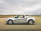 AUT 43 RK0367 01
2008 YES! Roadster Silver Profile View On Pavement
