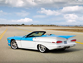 AUT 43 RK0371 01
2008 789 n2a Motors Roadster Blue And White 3/4 Rear View On Pavement
