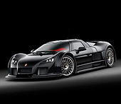 AUT 43 RK0391 01
2008 Gumpert Apollo Black 3/4 Front View Studio