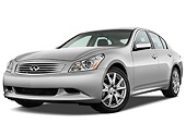 AUT 44 IZ0107 01
2009 Infiniti G37 S Sedan Silver 3/4 Front View Studio