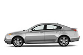 AUT 44 IZ0111 01
2010 Acura TL SH-AWD Silver Profile View Studio
