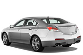 AUT 44 IZ0115 01
2010 Acura TL SH-AWD Silver 3/4 Rear View Studio